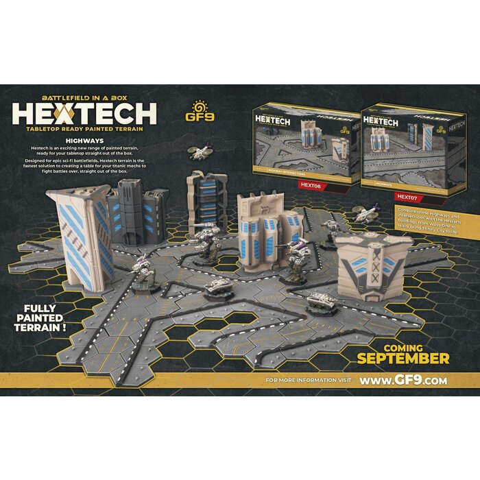 Gale Force Nine Battlefield in a Box: Hextech Highways