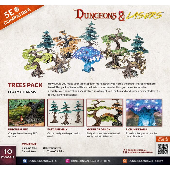 Archon Studio Dungeons & Lasers: Trees Pack