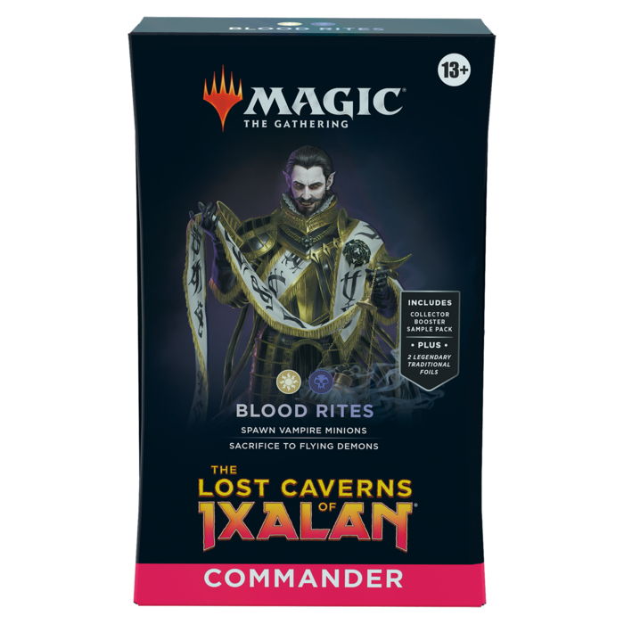 Wizards of the Coast Magic the Gathering TCG The Lost Caverns of Ixalan Commander Bundle