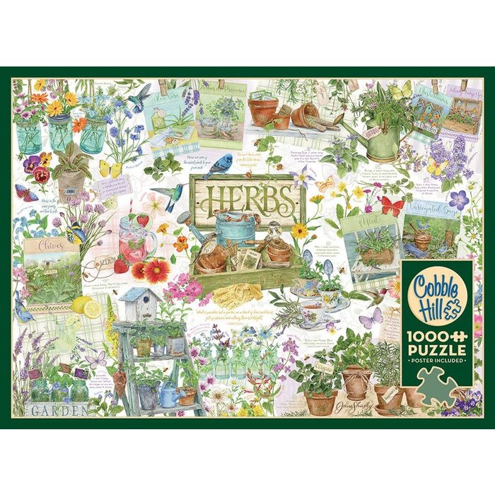 Cobble Hill Puzzles 1000 pcs - Herb Garden