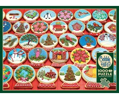 Cobble Hill Puzzles 1000 pcs - Snow Globe Cookies
