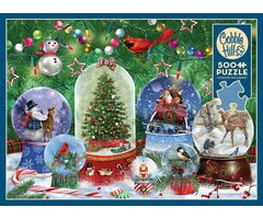 Cobble Hill Puzzles 500 pcs - Snow Globes