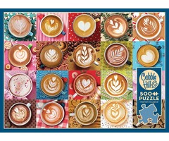 Cobble Hill Puzzles 500 pcs - Love you a Latte