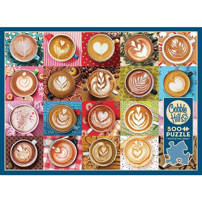 Cobble Hill Puzzles 500 pcs - Love you a Latte