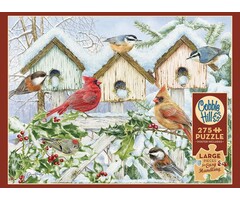 Cobble Hill Puzzles 275 pcs - Winter Chorus (Easy Handling)