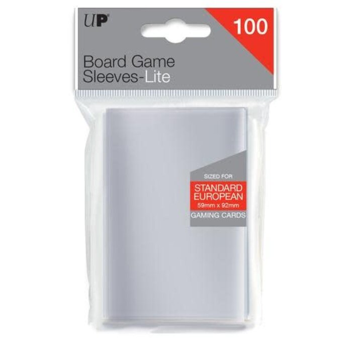 Ultra Pro Sleeves - 59x92mm Ultra Pro Lite - 100/pk (Standard European)
