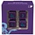 4-Piece Heavy Metal D6 Dice Set: Dungeons & Dragons Phandelver Campaign - Royal Purple & Sky Blue