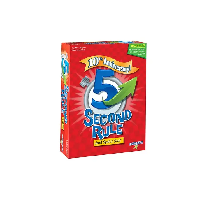 Playmonster 5 Second Rule: 10th Anniversary Edition
