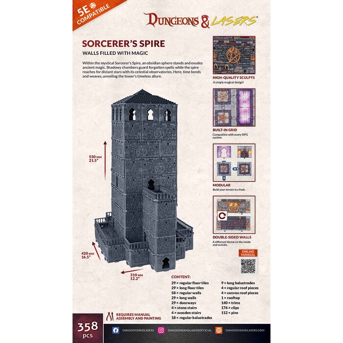 Archon Studio Dungeons & Lasers: The Sorcerer's Spire