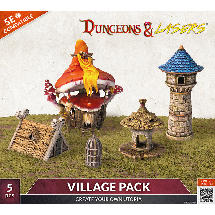 Archon Studio Dungeons & Lasers: The Village Pack