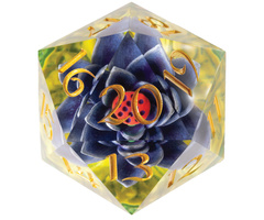 Sirius Dice Magic The Gathering TCG: D20 Black Lotus (54mm)
