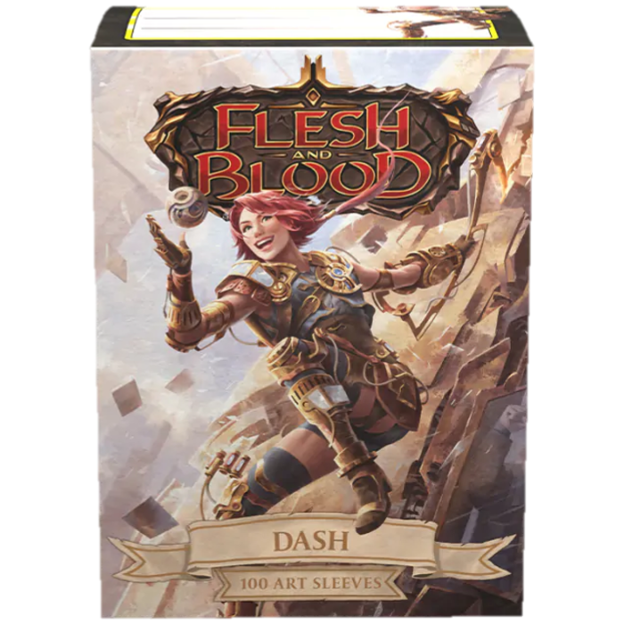 Arcane Tinmen Sleeves - 63x88mm - Dragon Shield - 100/pk - Matte - Flesh and Blood: Dash