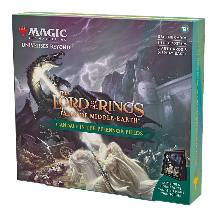Wizards of the Coast Magic the Gathering TCG The Lord of the Rings: Tales of Middle-Earth Scene Box
