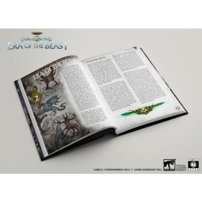 Cubicle 7 Entertainment Warhammer Age of Sigmar RPG: Soulbound - Era of the Beast