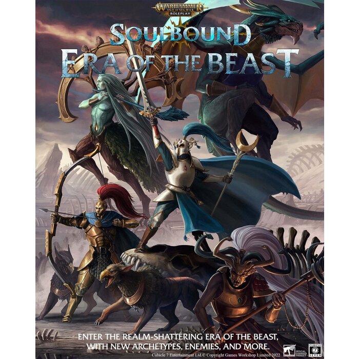 Cubicle 7 Entertainment Warhammer Age of Sigmar RPG: Soulbound - Era of the Beast