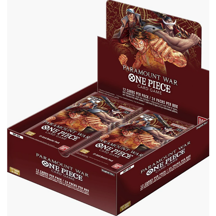 Bandai One Piece CG: Paramount War Booster Box *LIMIT OF 1 PER CUSTOMER*