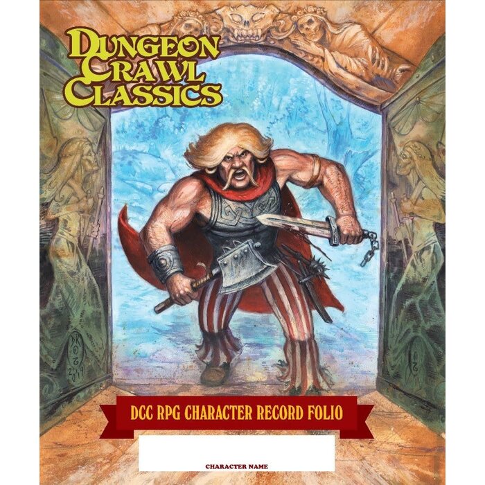 Goodman Games Dungeon Crawl Classics RPG - Character Record Folio