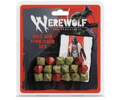 Renegade Game Studios Werewolf: The Apocalypse RPG - Dice & Form Cards