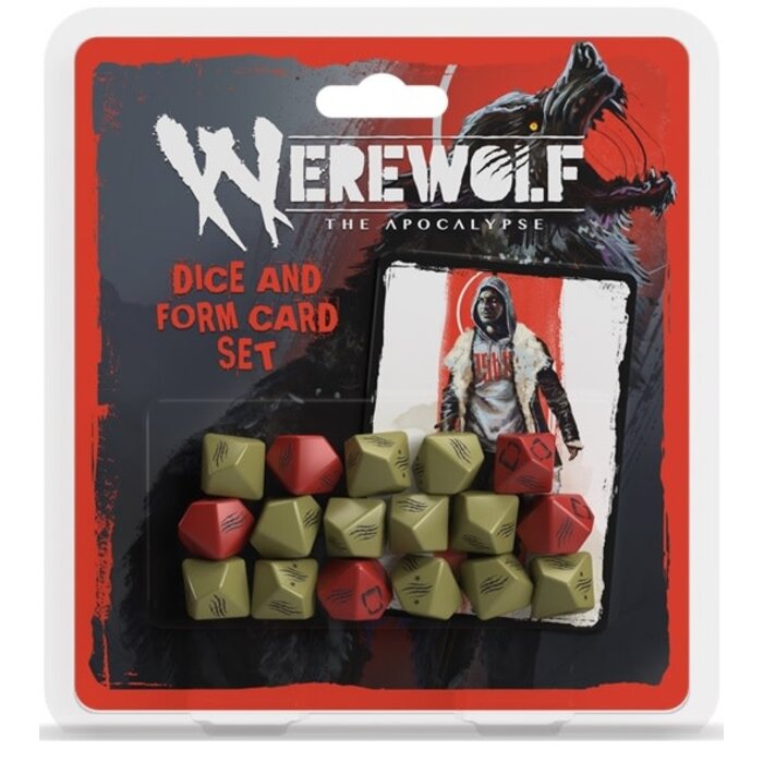 Renegade Game Studios Werewolf: The Apocalypse RPG - Dice & Form Cards