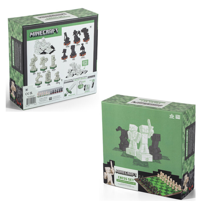 Misc Board Games Minecraft Chess Set