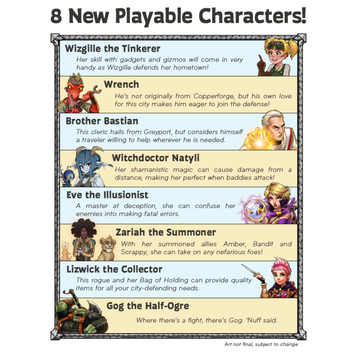 Slugfest Games Red Dragon Inn - Battle For Greyport: Chaos in Copperforge Expansion