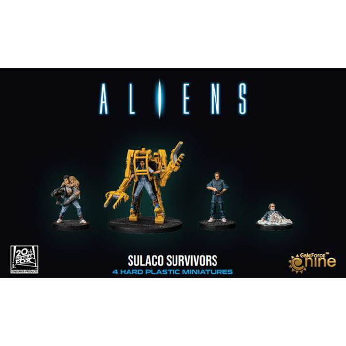 Gale Force Nine Aliens: Sulaco Survivors Miniature Set (Updated Set)