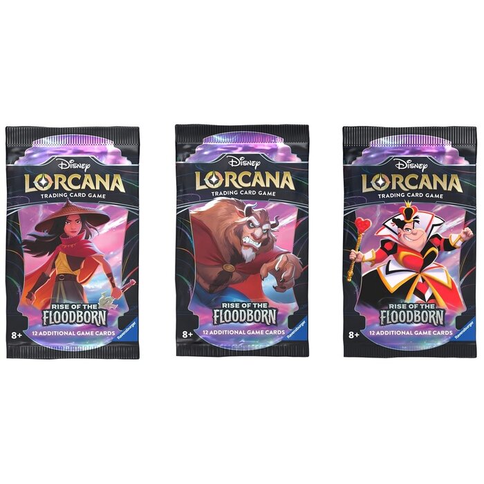 Ravensburger Disney Lorcana TCG Rise of the Floodborn Booster Pack