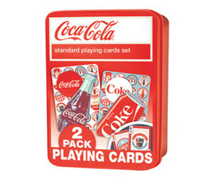 Master Pieces Playing Cards - Coca Cola: 2 Pack in Tin