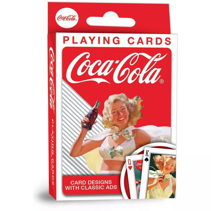 Master Pieces Playing Cards - Coca Cola: Vintage Pin-Ups