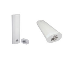 Monster Protectors Playmat Tube Dual - White Prism - White Cap