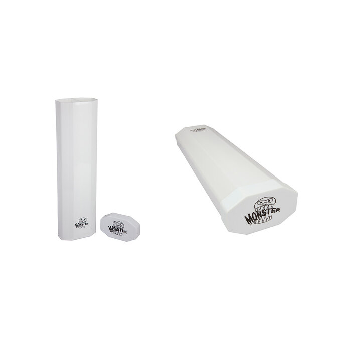 Monster Protectors Playmat Tube Dual - White Prism - White Cap
