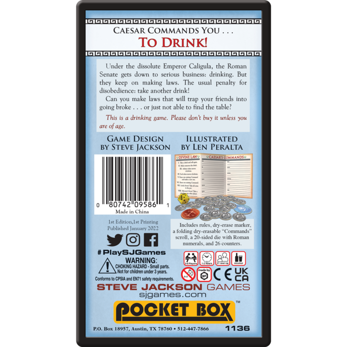 Steve Jackson Games Caligula