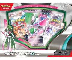 The Pokemon Company International Pokemon TCG - Iron Valiant EX Box *LIMIT 1 PER HOUSEHOLD*