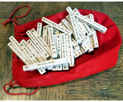 Unique Wood Products Rummy Sticks Cubed (Sticks)