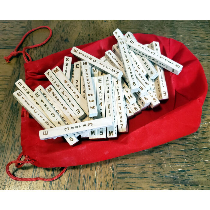 Unique Wood Products Rummy Sticks Cubed (Sticks)