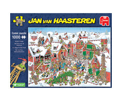 Jumbo Puzzles 1000 pcs - Jan van Haasteren: Santa's Village