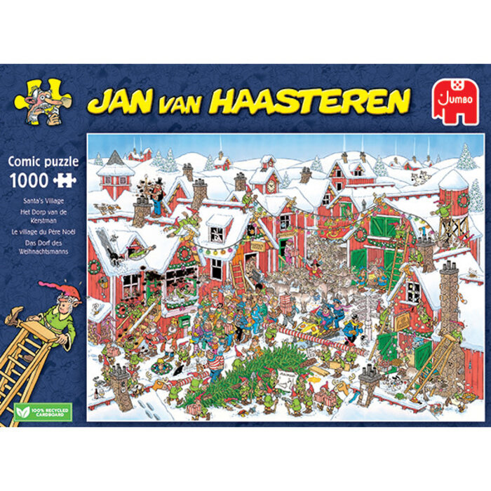 Jumbo Puzzles 1000 pcs - Jan van Haasteren: Santa's Village