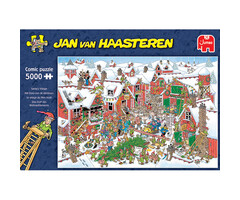 Jumbo Puzzles 5000 pcs - Jan van Haasteren: Santa's Village