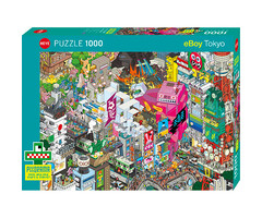 Heye Puzzles 1000 pcs - Pixorama: Tokyo Quest (eBoy)