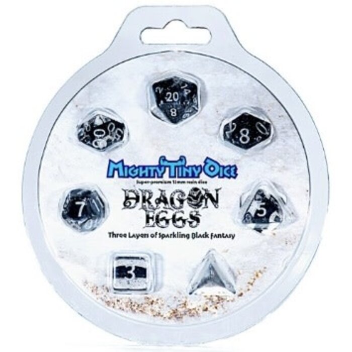 Gate Keeper Games 7-Piece Mini Dice Set (12mm): Mighty Tiny
