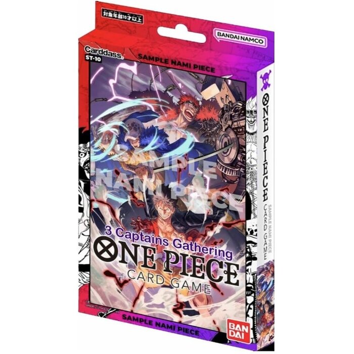 Bandai One Piece CG: Ultra Deck The Three Captains