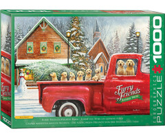 Eurographics 1000 pcs - Furry Friends Holiday Farm