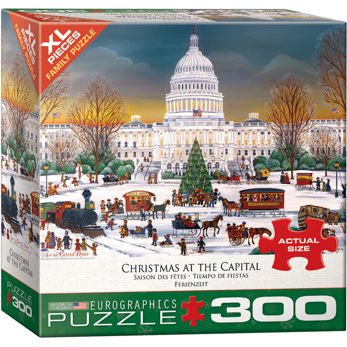 Eurographics 300 pcs - Christmas at the Capitol