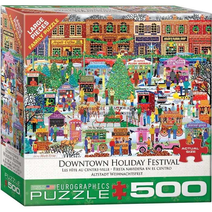 Eurographics 500 pcs - Downtown Holiday Festival