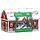 550 pcs - Holiday Farm Christmas Barn Tin