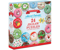Eurographics 24x50 pcs - Christmas Donuts Puzzle Advent Calendar