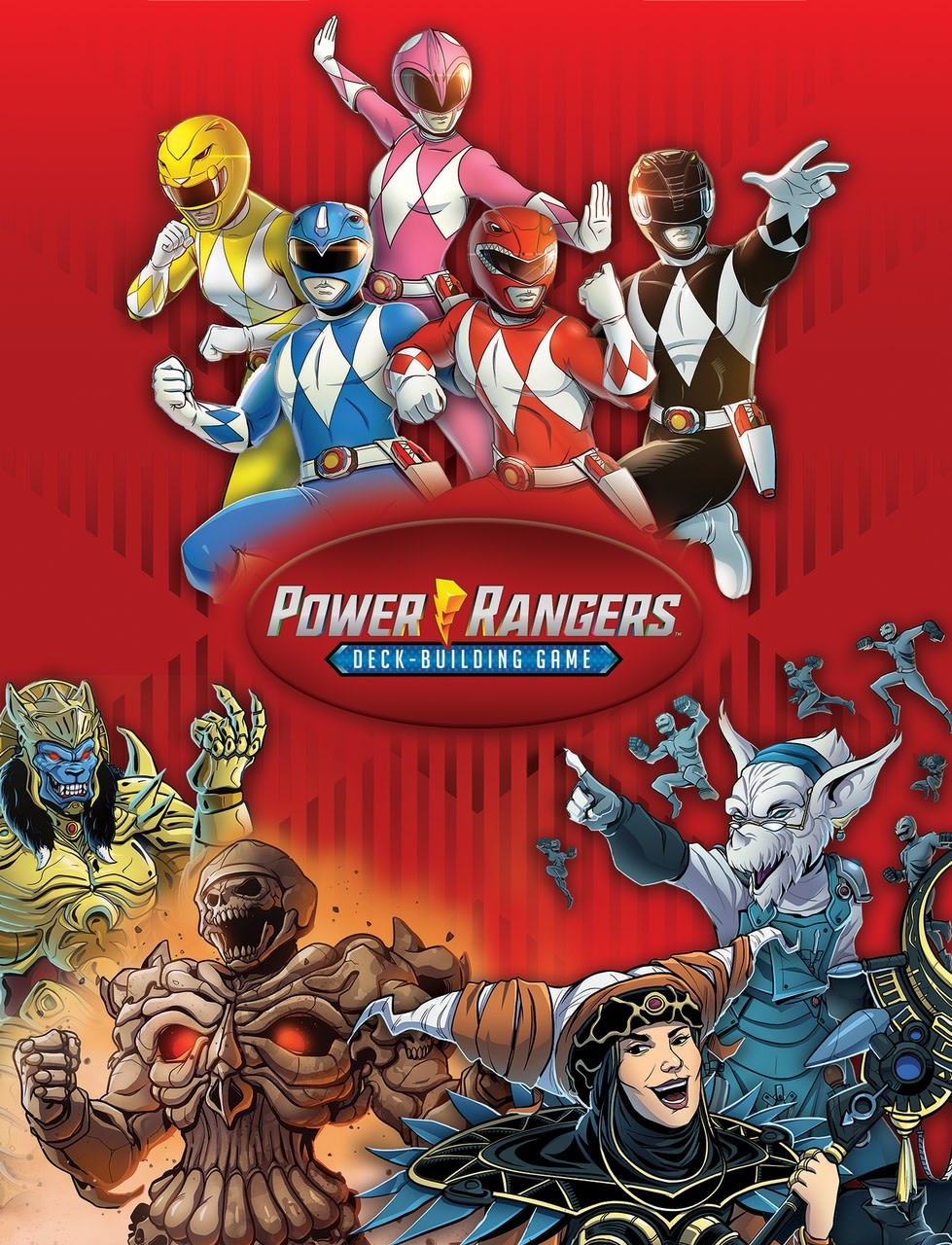Power Rangers Deck Building Game Storage Box Boardgames.ca