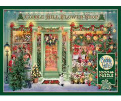 Cobble Hill Puzzles 1000 pcs - Christmas Flower Shop