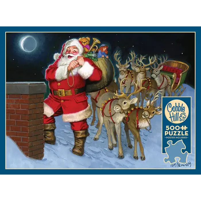 Cobble Hill Puzzles 500 pcs - Up on the Rooftop