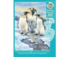 Cobble Hill Puzzles 350 pcs - Penguin Family (Family Puzzle)
